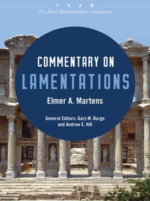 cover image of Commentary on Lamentations